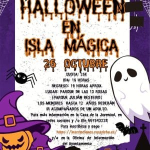 Viaje a Isla Mágica - Halloween (26 de octubre)