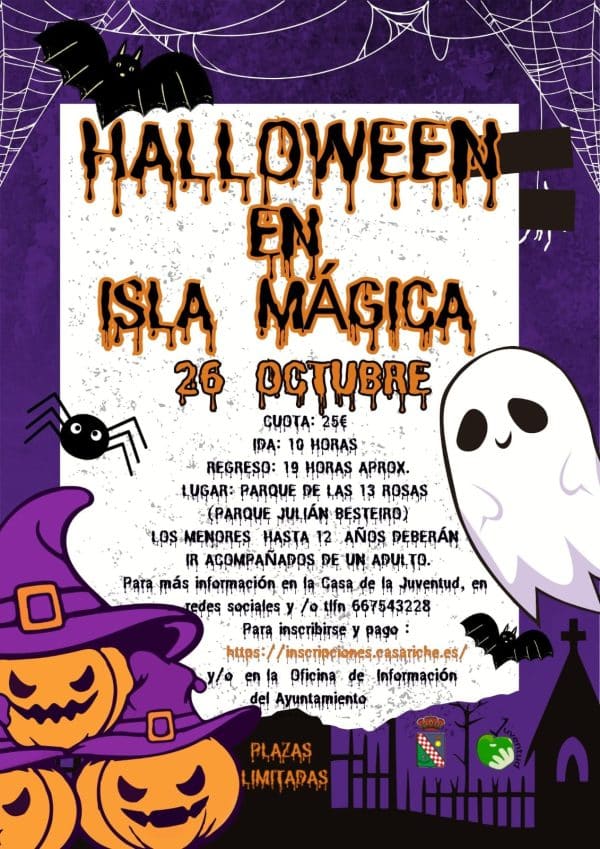Viaje a Isla Mágica - Halloween (26 de octubre)