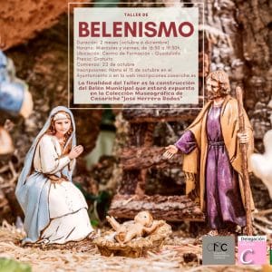 Taller de Belenismo (comienzo el 22 de octubre)