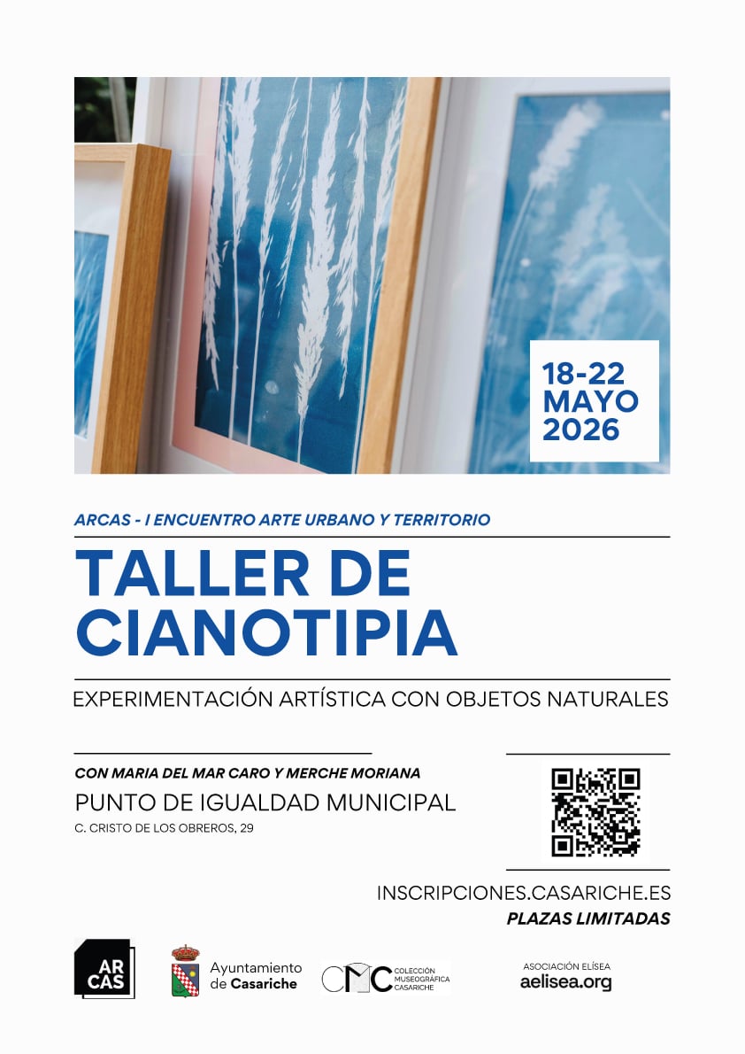 Taller de cianotipia (18 al 22 de mayo)